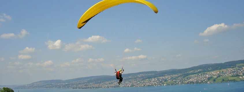 Oberrieden ist ein tolles Bisenfluggebiet und ein guter Ausweich-Startplatz zum Üetliberg, falls es dort zu stark bläst.