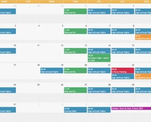 to our calendar